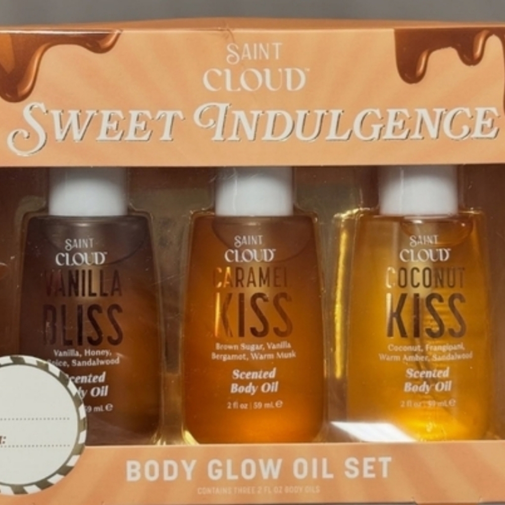 Sweet Indulgence Body Glow Oil Set